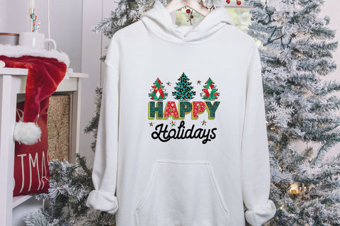 happy holidays Sublimation SVGArt 