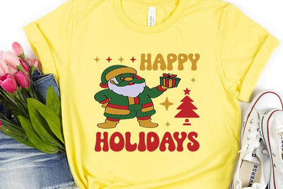 Happy Holidays SVG Angelina750 