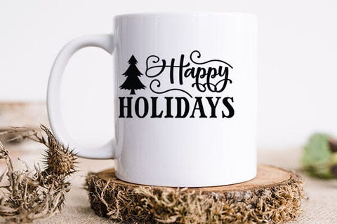 Happy Holidays SVG Angelina750 