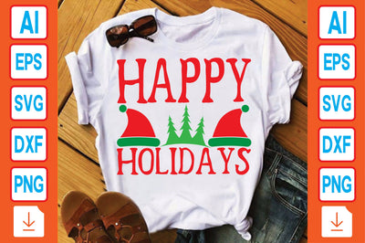 Happy Holidays SVG Craftlabsvg24 
