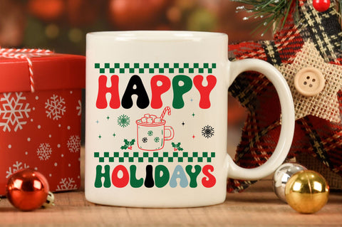 Happy holidays SVG Design SVG Regulrcrative 