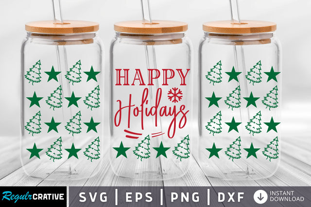 Happy holidays SVG Design SVG Regulrcrative 