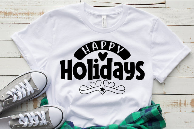 Happy Holidays SVG nirmal108roy 