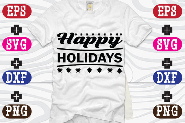Happy holidays SVG Nurstore 