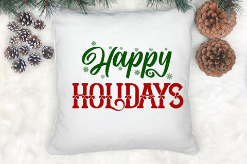 Happy holidays SVG SVG Regulrcrative 