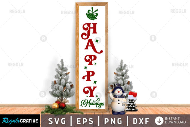 Happy holidays SVG SVG Regulrcrative 