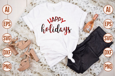 Happy holidays SVG SVG shah alam 