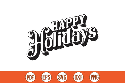 Happy holidays SVG SVG shah alam 