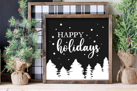 Happy Holidays SVG SVG So Fontsy Design Shop 
