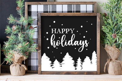 Happy Holidays SVG | VIP Extended Use License SVG So_Fontsy_VIP 