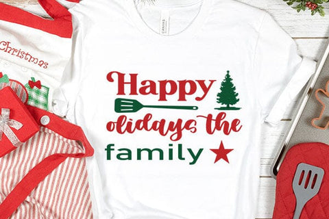 Happy holidays the family SVG Angelina750 