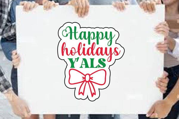 happy holidays yals SVG Angelina750 