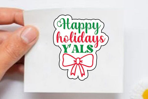 happy holidays yals SVG Angelina750 