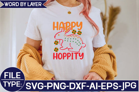 Happy Hoppity SVG Cut File SVG Studio Innate 