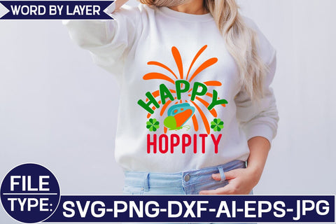 Happy Hoppity SVG Cut File SVG Studio Innate 