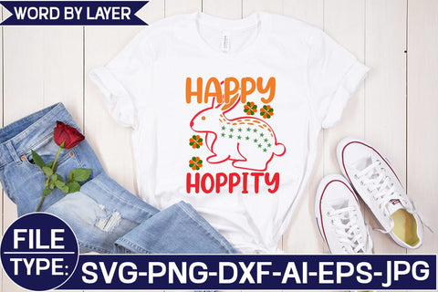 Happy Hoppity SVG Cut File SVG Studio Innate 