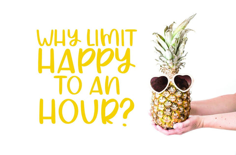 Happy Hour Font Font Kelly Leigh Creates 