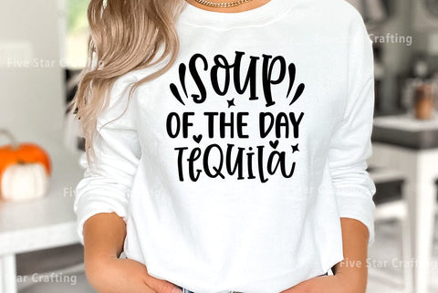 Happy hour SVG Design, Soup of the day tequila SVG FiveStarCrafting 