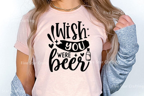 Happy hour SVG Design, Wish you were beer SVG FiveStarCrafting 