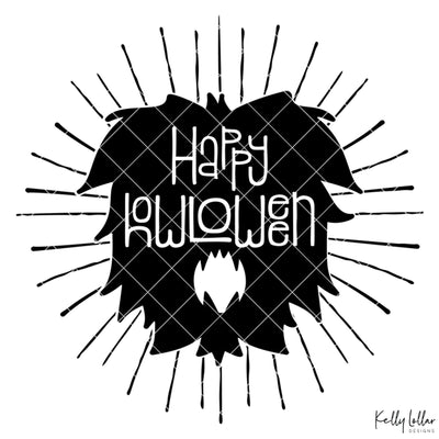 Happy Howloween Werewolf SVG Kelly Lollar Designs 