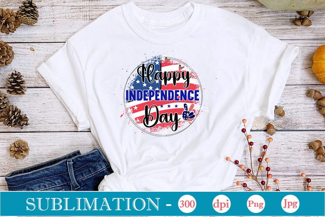 Happy Independence Day Sublimation SVGs,Quotes and Sayings,Food & Drink,On Sale, Print & Cut Sublimation DesignPlante 503 