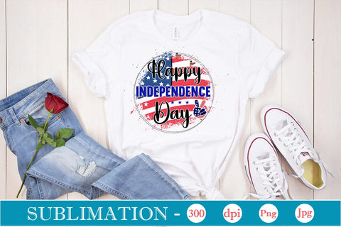 Happy Independence Day Sublimation SVGs,Quotes and Sayings,Food & Drink,On Sale, Print & Cut Sublimation DesignPlante 503 