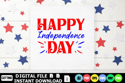 Happy Independence Day SVG Shahin alam 