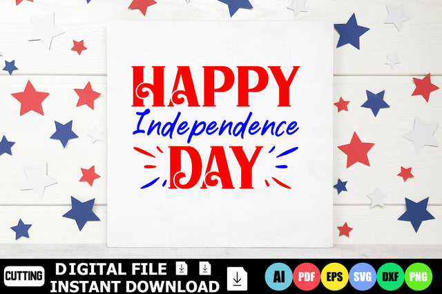 Happy Independence Day SVG Shahin alam 