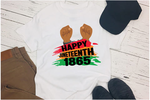 Happy Juneteenth 1865 Sublimation Sublimation Jagonath Roy 