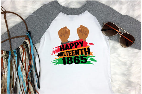 Happy Juneteenth 1865 Sublimation Sublimation Jagonath Roy 