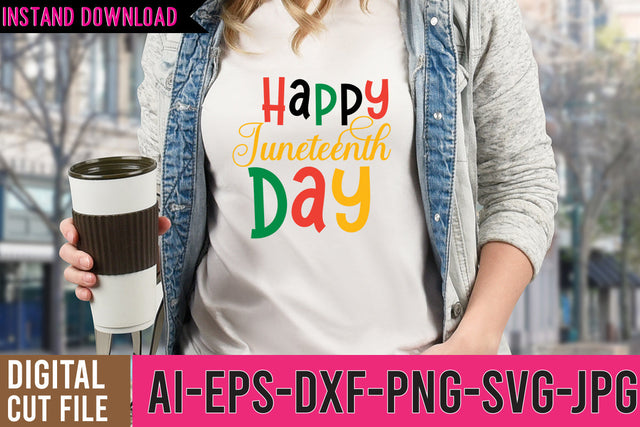 Happy Juneteenth Day SVG Cut File , Juneteenth Day History Funny SVG Design SVG BlackCatsMedia 
