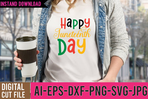 Happy Juneteenth Day SVG Cut File , Juneteenth Day History Funny SVG Design SVG BlackCatsMedia 