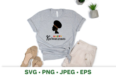 Happy Kwanzaa. African American Christmas. Kwanzaa SVG SVG LaBelezoka 