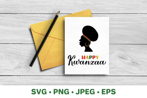 Happy Kwanzaa. African American Christmas. Kwanzaa SVG SVG LaBelezoka 