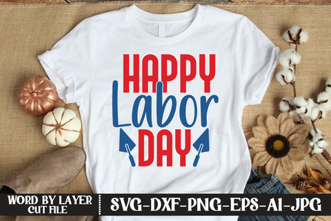 Happy Labor Day SVG DESIGN SVG MStudio 