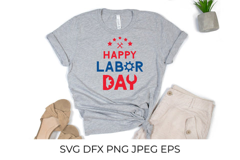 Happy Labor Day SVG LaBelezoka 