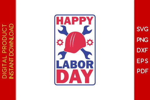Happy Labor Day SVG PNG PDF Cut File SVG Creativedesigntee 