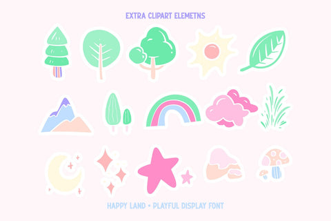 Happy Land Font yumnatype 