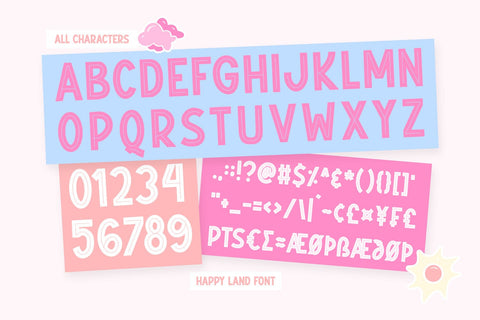 Happy Land Font yumnatype 