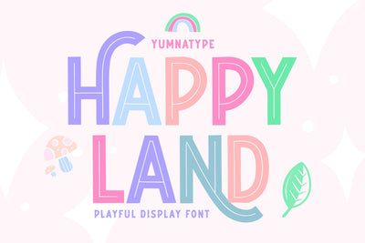 Happy Land Font yumnatype 