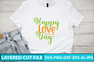 Happy Love Day SVG Cut File SVG Syaman 
