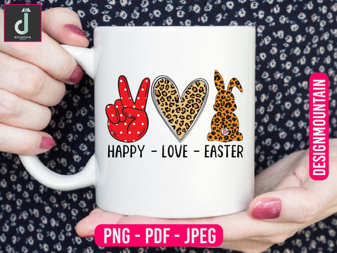 Happy Love Easter sublimation design Sublimation Alihossainbd 