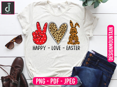 Happy Love Easter sublimation design Sublimation Alihossainbd 