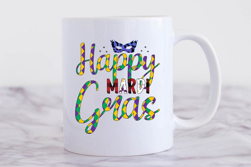 Happy Mardi Gras Sublimation Sublimation SVGista 