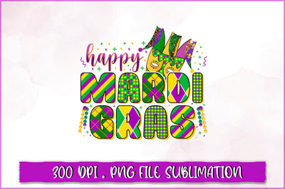 Happy mardi gras Sublimation SVG Shetara Begum 