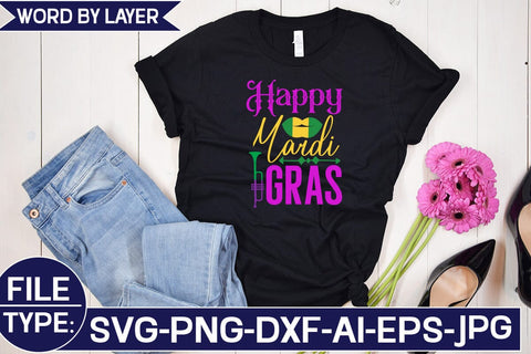 Happy Mardi Gras SVG Cut File SVG Studio Innate 