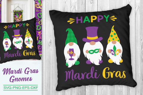 Happy Mardi Gras Svg. Mardi Gras Gnomes Svg SVG SvgMonkeys 