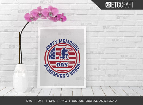 Happy Memorial Day Remember & Honor SVG Cut File, Happy Confederate Memorial Day Svg, Confederate Heroes Day Svg, Confederate Memorial Quote, ETC T00631 SVG ETC Craft 