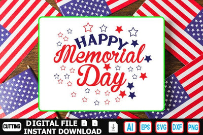 Happy Memorial Day SVG Craftlabsvg24 