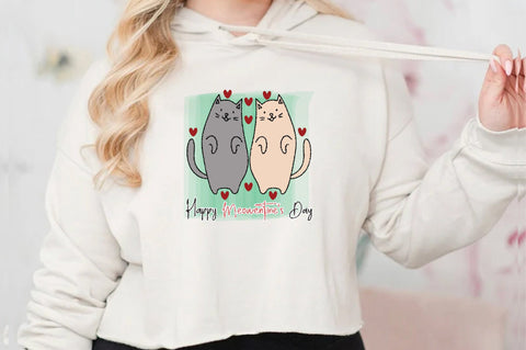 Happy Meowentine's Day Sublimation Sublimation Jagonath Roy 